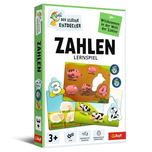 Trefl Zahlen – Kleiner Entdecker Lernspiel für Kinder ab 3 Jahren Trefl Zahlen – Kleiner Entdecker Lernspiel für Kinder ab 3 Jahren von Trefl