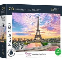 UFT Puzzle 1000 - Romantic Sunset: Eiffel Turm, Paris, Frankreich von Trefl S.A.