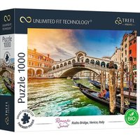 UFT Puzzle 1000 - Romantic Sunset: Rialto Brücke, Vendig, Italien von Trefl S.A.