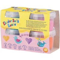 Kinder Soft Knete Sparkle mit Bioglitter - 4 Farben a 80 g Kinder Soft Knete Sparkle mit Bioglitter - 4 Farben a 80 g von TrendAlliance GmbH