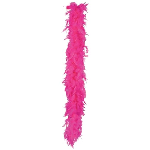 Trendandstylez Federboa, pink, 180cm, Federschal für Karneval, Fasching von Trendandstylez