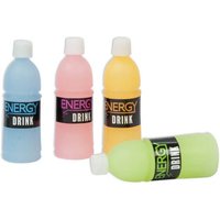 Energy Drink Radierer, Geschenkidee für Sportler, 2 coole Radiergummis von Trendhaus Handelsgesellschaft mbH