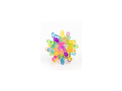 TRENDHAUS Good Feelings Springball Rainbow-Star mit Licht 75 von TRENDHAUS