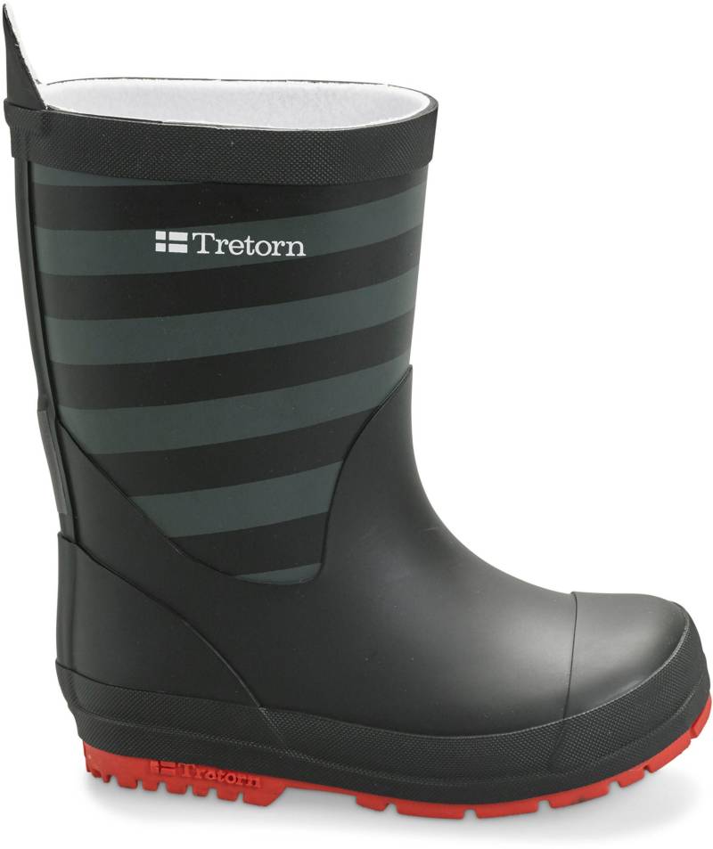 Tretorn Gränna Gummistiefel, Black/Grey 19, Kindergummistiefel, Kinderstiefel, Gummistiefel kinder, Kids von Tretorn