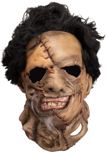 Trick or Treat Studios Texas Chainsaw Massacre 2 Deluxe Leather Face Mask Standard von Trick Or Treat Studios