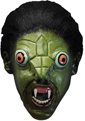 Hammer Horror Monster The Reptile Maske Kostüm Zubehör Grün, Grün , Einheitsgr��e von TrickOrTreatStudios