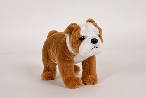 Trigon Stofftier Bulldogge, 24 cm, Kuscheltier, Plüschtier, Hund Haustier, Bulldoggen von Guoml