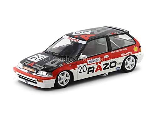 Honda Civic EF3, RHD, No.20, Razo Trampio, GP Macau, 1989, Modellauto, Fertigmodell, Triple 9 Collection 1:18 von Triple 9