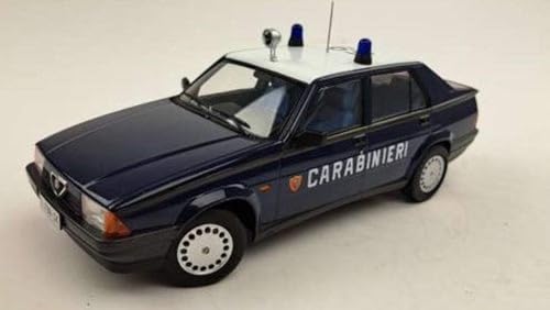 Modellino Scala kompatibel mit Con Alfa Romeo 75 Carabinieri 1:18 Triple 9 T9-1800476 von Triple 9