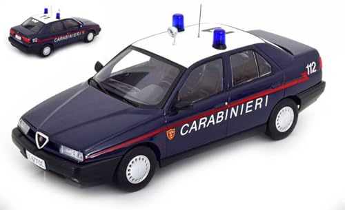 Triple 9 MODELLINO IN Scala COMPATIBILE Con ALFA Romeo 155 1996 CARABINIERI 1:18 T9-1800385 von Triple 9