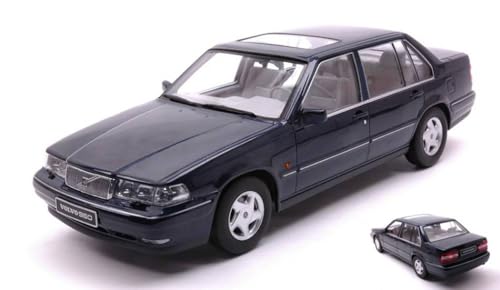 Triple 9 Modellauto Auto 1:18 Volvo 960 1996 Dark Blue Metallic Erwachsene Oldtimer-Enthusiasten Unisex von Triple 9