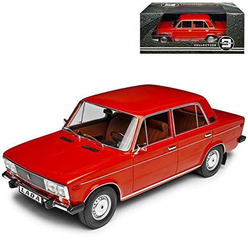 Lada 2106 1600 Limousine Rot Orange 1979-2012 1/18 Triple 9 Modell Auto von Buosha