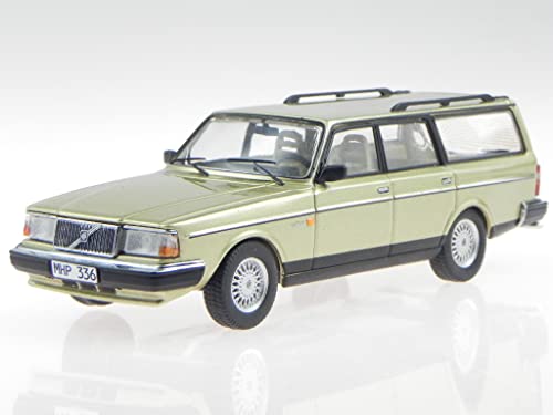 Volvo 240 Polar champagner Modellauto 43045 Triple9 1:43 von Triple9