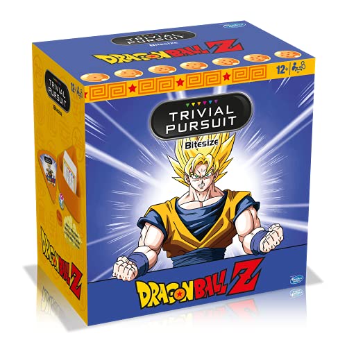 Winning Moves WM00312-FRE-6 Dragon Ball Z 600 Fragen – Reiseformat – Gesellschaftsspiel französische Version, Trivial Pursuit Voyage von Winning Moves