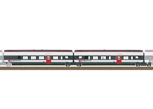 TRIX H0 23283 H0 Ergänzungsset 3 zu Giruno der SBB J(A4) 1.Klasse und K(A3) 1.Klasse von Trix