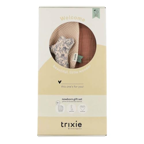 Trixie Newborn Geschenkdoos M - Lovely Leaves von Trixie