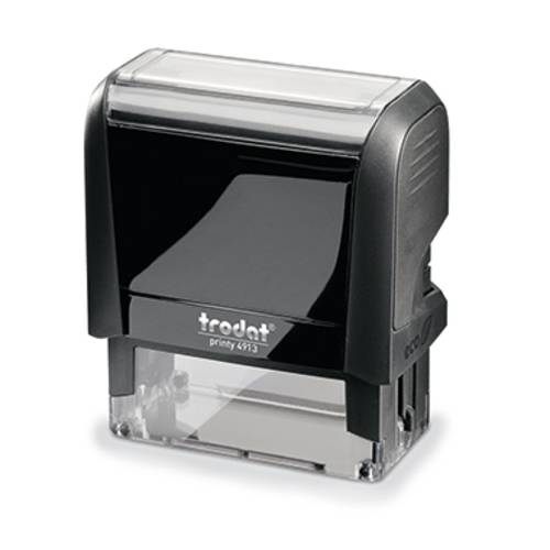 Trodat 44086 Textstempel Schwarz 58 x 22mm (B x H) von Trodat