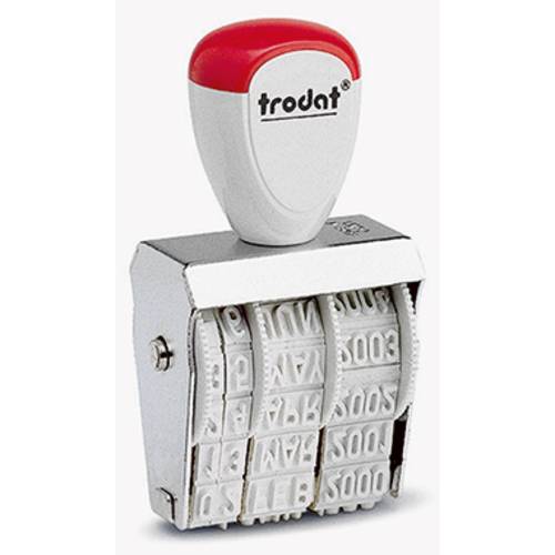 Trodat CLASSIC 1010 Datumsstempel 26 x 4mm (B x H) Silber von Trodat