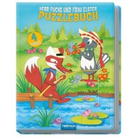 Herr Fuchs und Frau Elster, Puzzlebuch Herr Fuchs und Frau Elster, Puzzlebuch von Trötsch