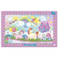 Trötsch Rahmenpuzzle Einhornwelt Trötsch Rahmenpuzzle Einhornwelt von Trötsch