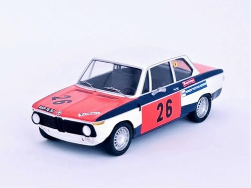 Modell in Maßstab, kompatibel mit BMW 2002 4th VILA REAL 1972 MARIO DE FIGUEUREDO 1:43 TrofEU TFRRAC28 von Trofeu