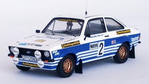 Modell in Maßstab, kompatibel mit Ford ESCORT MKII 2nd SWEDISH RALLY 1982 VATANEN-HARRYMAN 1:43 TROFEU TFRSE26 von Trofeu