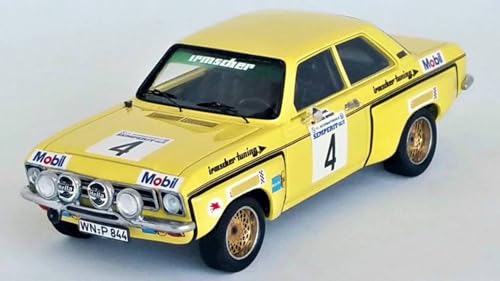 Modell in Maßstab, kompatibel mit Opel Ascona 2nd Semperit Rally 1973 ROHRL/BERGER 1:43 TrofEU TFDSN104 von Trofeu