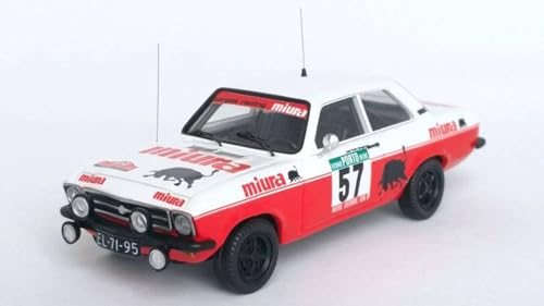 Modell in Maßstab, kompatibel mit Opel Ascona Rally of Portugal 1978 Borges / Wassertrinken 1:43 TrofEU TFDSN54 von Trofeu