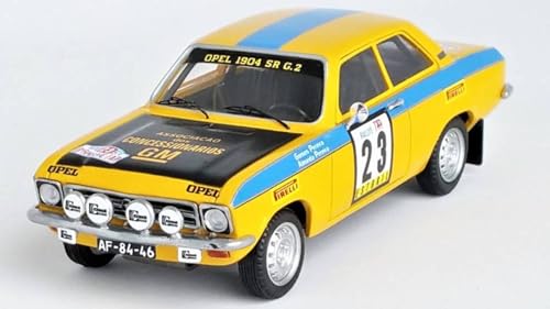 Modell in Maßstab, kompatibel mit Opel Ascona Tap Rally 1974 PEREIRA/PEREIRA 1:43 TrofEU TFDSN118 von Trofeu