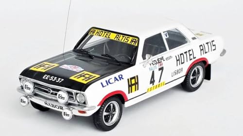 Modell in Maßstab, kompatibel mit Opel Ascona Tap Rally 1974 Pequepe/"DICO" 1:43 TrofEU TFDSN98 von Trofeu