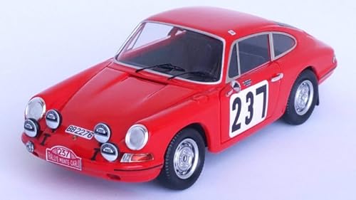 Modell in Maßstab, kompatibel mit Porsche 911 T RALLY MONTE CARLO 1968 ANDERSSON-SVEDBERG 1:43 TROFEU TFDSN182 von Trofeu