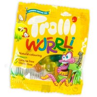 Fruchtgummi Würmchen, 1 Tütchen, 10g von Trolli