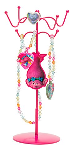 Trolls 65173 Halskette, Armband, Ring und Schmuckhalter, Rosa, S von Joytoy