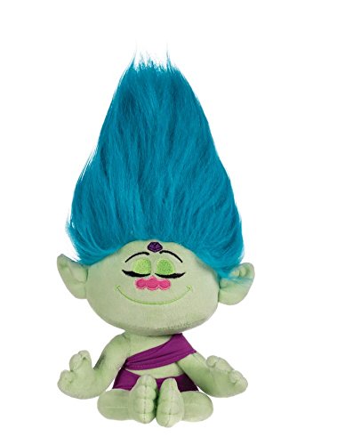 Trolls - Plüsch Cybil 31cm, hellblau Haar - Qualität super Soft von DREAMWORKS TROLLS