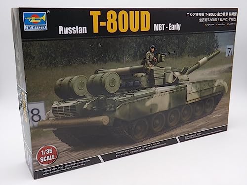 Trumpeter 09581 - Russian T-80Ud MBT Early - Spur 1/35 - Montagebox aus Kunststoff Trumpeter 09581 - Russian T-80Ud MBT Early - Spur 1/35 - Montagebox aus Kunststoff von Trumpeter