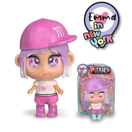 Trotties - Emma Mini-Emoji-Augen, Mini-Puppe mit wechselnden Augen, für Kinder und Kinder ab 3 Jahren, Famosa (TFT23000) von Trotties