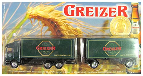 TRUCK Greizer Brauerei Nr.37 - Schloß Pils - MB Actros - Hängerzug von TRUCK