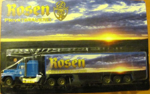 TRUCK Rosenbrauerei Pössneck Nr.24 - Ford 9000 - US Sattelzug von TRUCK