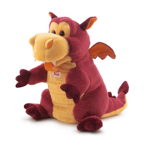 John Adams Trudi, Dragon Puppet: Plush Dragon Puppet, Christmas, Baby Shower, Birthday or Christening Gift for Kids, Plush Toys, Suitable from Birth von Trudi