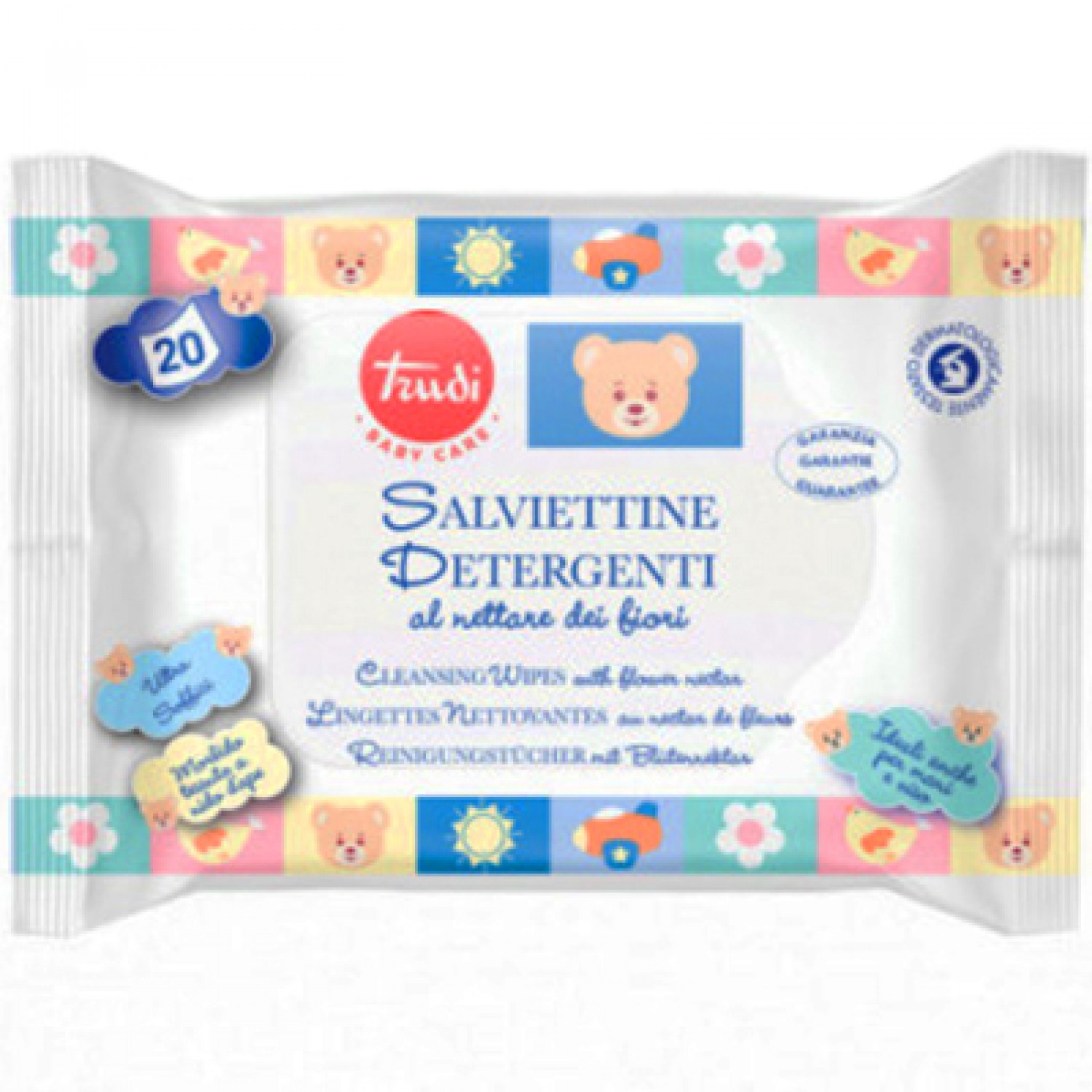 Salviettine Detergenti Trudi al Nettare dei Fiori 20 pz von Trudi