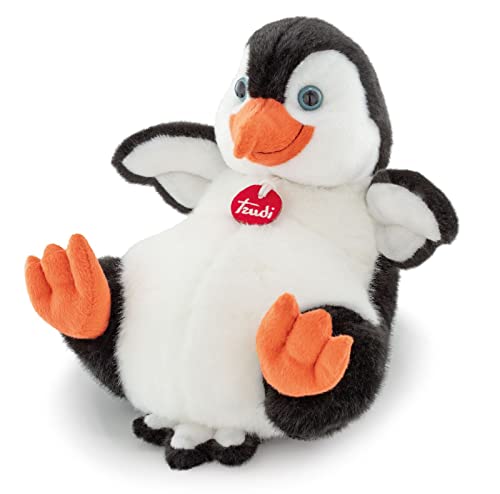 Pinguin Pino Trudi | Nordpol-Pinguin, Weihnachts- und Geburtstags-Plüschgeschenk | 23x19x27cm Grosse M | Wassertiere | Modell TUDC3000 von Trudi