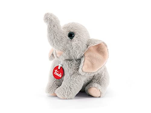 Trudi Puppy Elefant Plüschwelpen Kollektion. Geschenkidee zu Weihnachten oder Geburtstag | 16x22x16cm Größe S | Puppies Plüschtier | Modell 19491 von Trudi