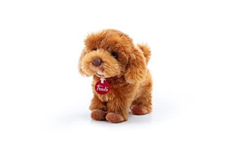 Trudi 22333 Chiens en Peluche classiques Hund Pudel Toy Oliver, Braun, S von Trudi