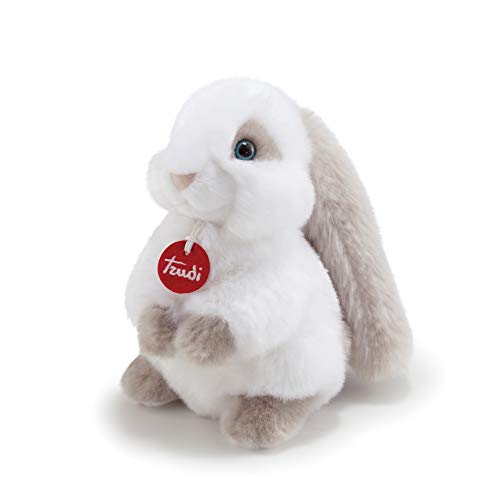 Trudi TUD23704 Rabbit White/Grey Small von Trudi