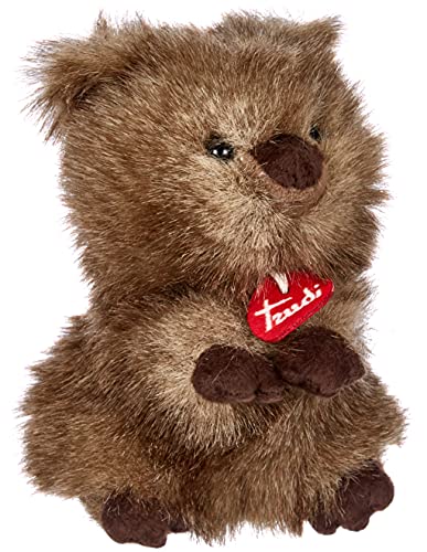 Trudi Fluffy Quokka Plüschtier Weihnachts- und Geburtstagsgeschenk | 14x20x13cm | S | Fluffies | Modell 27135 von Trudi