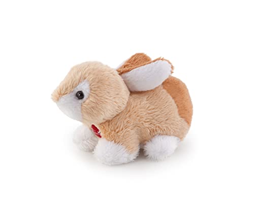 Trudi 50438 Sweet Collection Kleiner Hase ca. 7 cm, Größe XXS, Stofftier mit weichen Materialien und liebevollen Details, Plüschtier waschbar, Kuscheltier für Kinder & Babys, Beige von Trudi