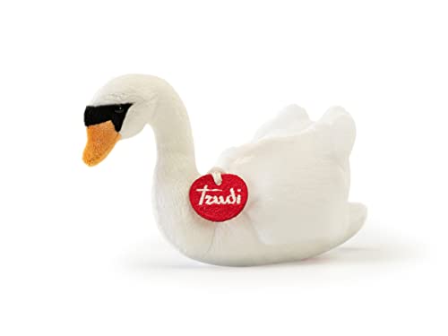 Trudi 51321 Trudino Cigno Schwan Plüschtier, Weiß, XS von Trudi