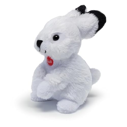 Trudi 52240 Sweet Collection Mini Plüsch Schneehase ca. 9 cm, Größe XXS, Stofftier mit weichen Materialien und liebevollen Details, Plüschtier mit Schlaufe als Anhänger, Kuscheltier für Kinder, Weiß Trudi 52240 Sweet Collection Mini Plüsch Schneehase ca. 9 cm, Größe XXS, Stofftier mit weichen Materialien und liebevollen Details, Plüschtier mit Schlaufe als Anhänger, Kuscheltier für Kinder, Weiß von Trudi