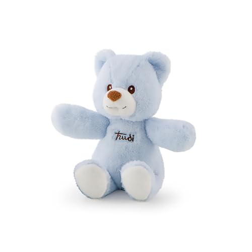 Trudi Bär Cremino Blau Plüschtiere und Doudou-Spieluhren für Babys. Baby-Teddybären für Kinder. Neugeborenengeschenk für die ersten Monate | 20x27x11cm Größe S | Baby Cremino | Modell 18123 von Trudi