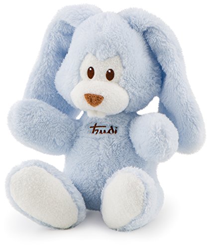 Trudi Hase Cremino Blau Plüschtiere und Doudou-Spieluhren für Babys. Baby-Teddybären für Kinder. Neugeborenengeschenk für die ersten Monate | 18x26x10cm Größe S | Baby Cremino | Modell 18131 von Trudi